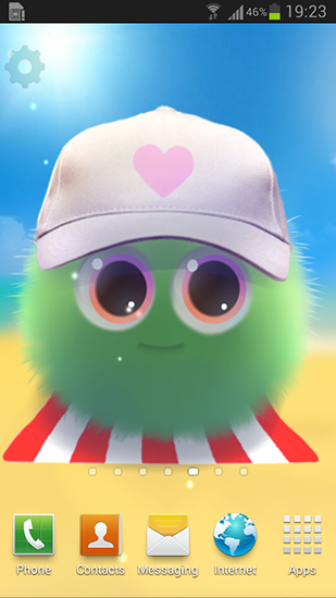 Fondos de pantalla animados a Fluffy Chu para Android. Descarga gratuita fondos de pantalla animados Chu lanoso .