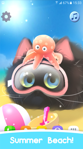 Screenshots of the Fluffy Sushi for Android tablet, phone.