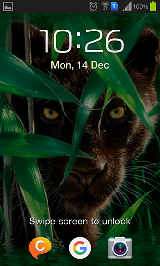 Скриншот Forest panther. Скачать живые обои на Андроид планшеты и телефоны.