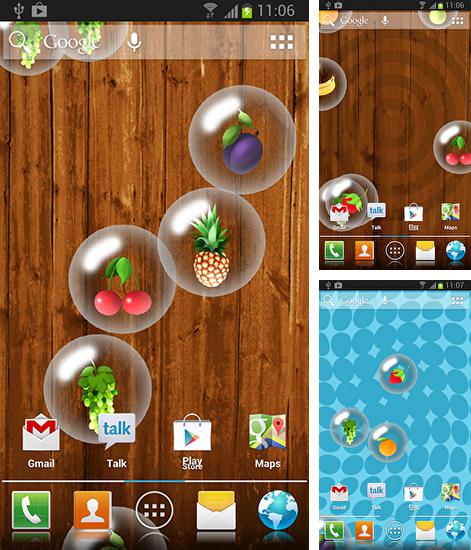 Zusätzlich zum Live Wallpaper Design Elemente für Android Mobiltelefone und Tablets, können Sie auch Friut, Frucht kostenlos herunterladen.