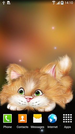 Screenshots of the Funny cat for Android tablet, phone.
