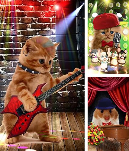 Download live wallpaper Funny pets: dancing and singing for Android. Get full version of Android apk livewallpaper Funny pets: dancing and singing for tablet and phone.