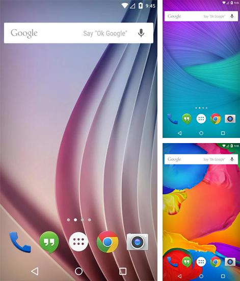 Télécharger le fond d'écran animé gratuit Galaxy Edge  . Obtenir la version complète app apk Android Galaxy Edge pour tablette et téléphone.