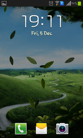 Capturas de pantalla de Galaxy S4: Nature para tabletas y teléfonos Android.
