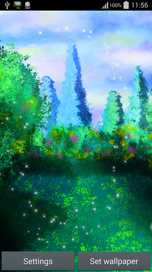Screenshots von Garden by Wallpaper art für Android-Tablet, Smartphone.