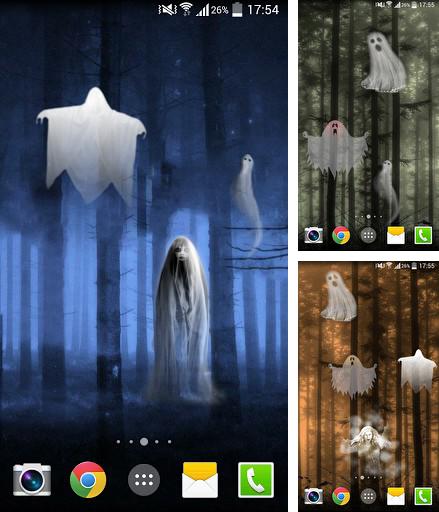 Télécharger le fond d'écran animé gratuit Le fantôme   . Obtenir la version complète app apk Android Ghost touch pour tablette et téléphone.