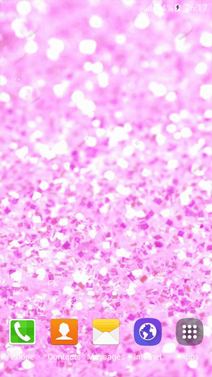 Screenshots of the Glitters for Android tablet, phone.