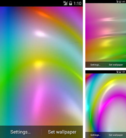 Zusätzlich zum Live Wallpaper Discoball für Android Mobiltelefone und Tablets, können Sie auch Gradient color, Gradient kostenlos herunterladen.
