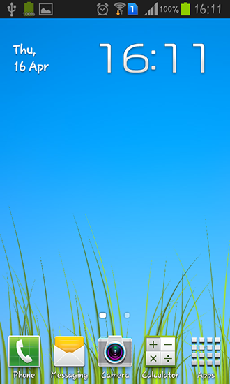 Grass live wallpaper for Android. Grass free download for tablet and phone.