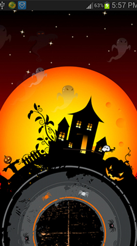 Halloween by live wallpaper HongKong