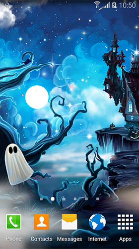 Halloween by Live Wallpapers 3D - бесплатно скачать живые обои на Андроид телефон или планшет.