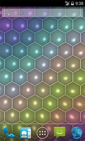 Screenshots of the Hex Cells for Android tablet, phone.