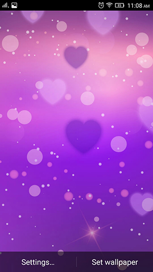 Is it love live wallpaper for Android. Is it love free download for tablet  and phone.