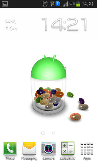 Jelly bean 3D