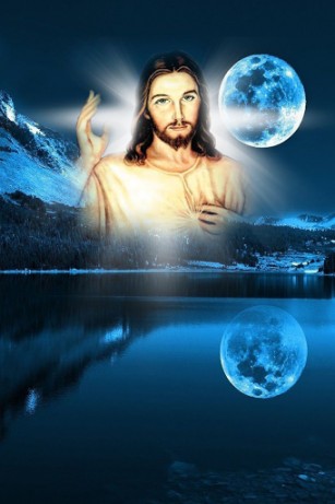 Screenshots of the Jesus for Android tablet, phone.