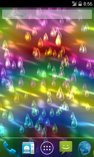 Light rain für Android spielen. Live Wallpaper Leichter Regen kostenloser Download.