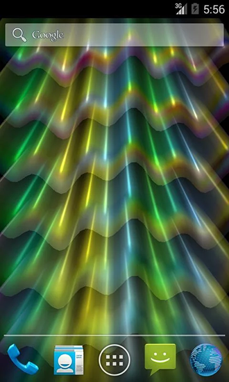 Capturas de pantalla de Light wave para tabletas y teléfonos Android.