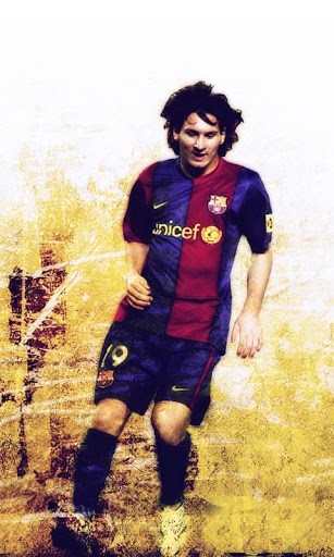 Lionel Messi für Android spielen. Live Wallpaper Lionel Messi kostenloser Download.