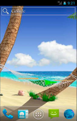 Fondos de pantalla animados a Lost island 3D para Android. Descarga gratuita fondos de pantalla animados Isla perdida 3D.