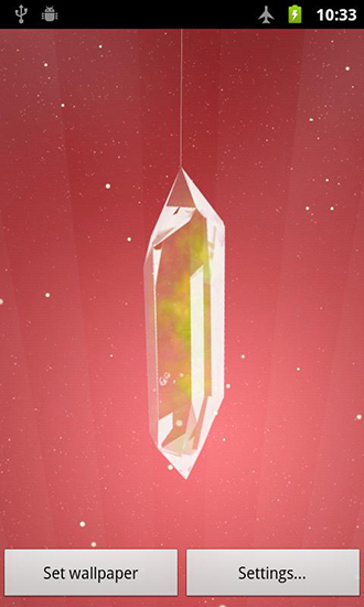 Screenshots of the Lucky crystal for Android tablet, phone.
