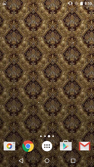Screenshots of the Luxury patterns for Android tablet, phone.