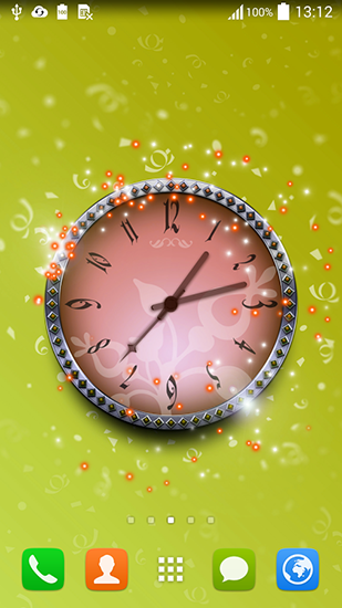 Magic clock für Android spielen. Live Wallpaper Magische Uhr kostenloser Download.