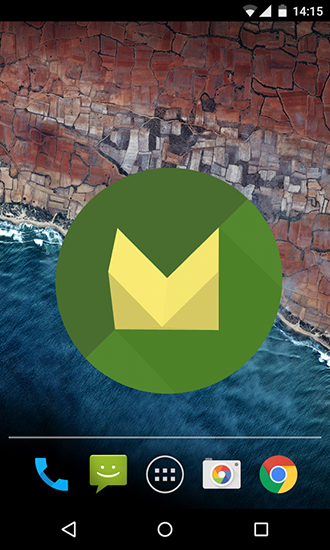 Screenshots do Marshmallow 3D para tablet e celular Android.