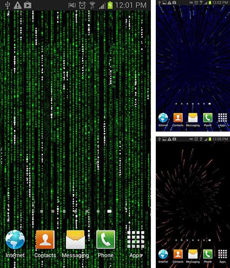 Kostenloses Android-Live Wallpaper Matrix. Vollversion der Android-apk-App Matrix für Tablets und Telefone.