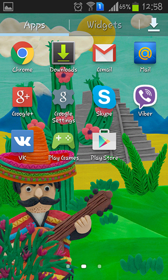 Mexico by Kolesov and Mikhaylov für Android spielen. Live Wallpaper Mexico kostenloser Download.