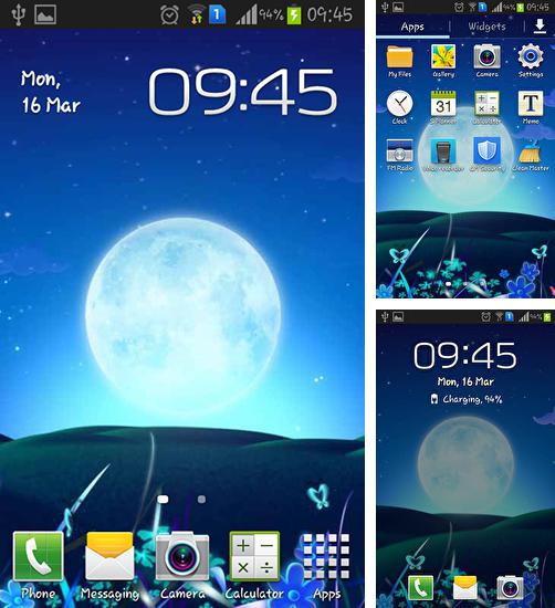 In addition to live wallpaper Eastern garden for Android phones and tablets, you can also download Moonlight for free.