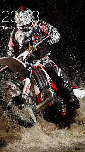 Motocross live wallpaper for Android