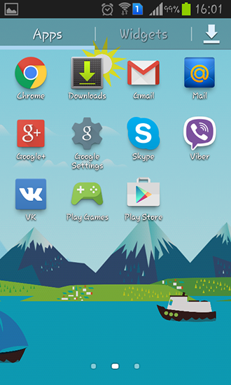 Mountains now für Android spielen. Live Wallpaper Berge Jetzt kostenloser Download.