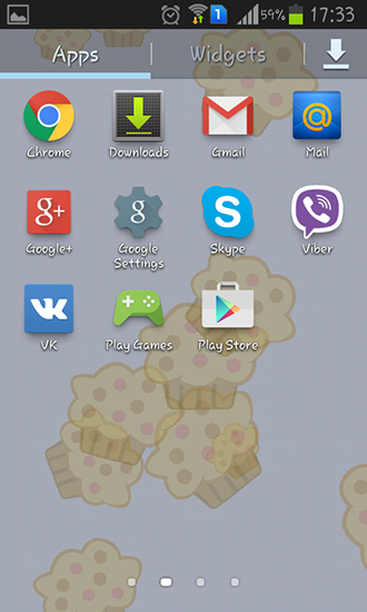 Muffins für Android spielen. Live Wallpaper Muffins kostenloser Download.
