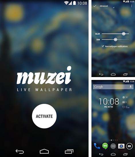 Kostenloses Android-Live Wallpaper Muzei. Vollversion der Android-apk-App Muzei für Tablets und Telefone.