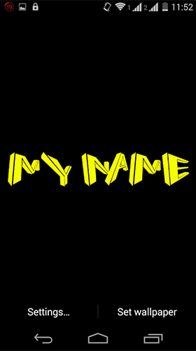 Download livewallpaper My name 3D for Android. Get full version of Android apk livewallpaper My name 3D for tablet and phone.