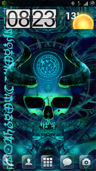 Mystical skull
