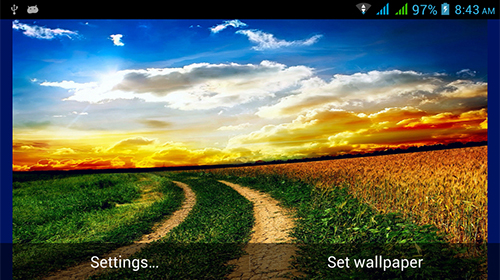 安卓平板、手机Nature HD by Live Wallpapers Ltd.截图。