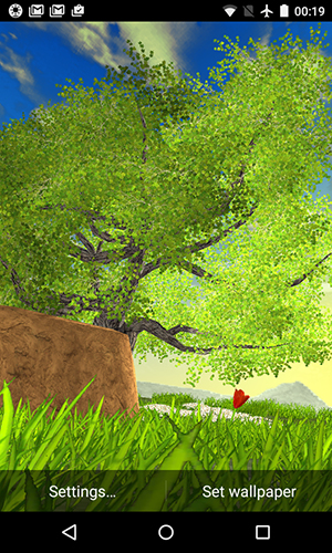 Nature tree - бесплатно скачать живые обои на Андроид телефон или планшет.