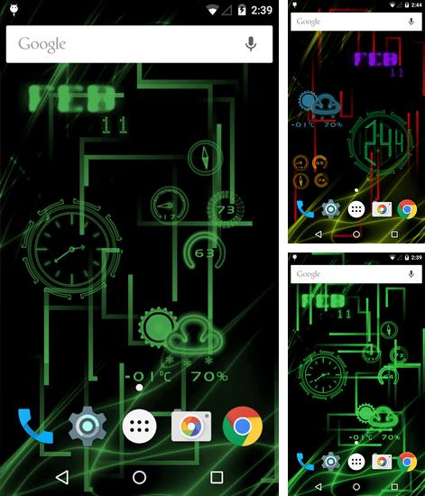 Baixe o papeis de parede animados Neon Clock para Android gratuitamente. Obtenha a versao completa do aplicativo apk para Android Neon Clock para tablet e celular.