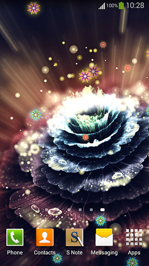 Download Neon flowers 2 - livewallpaper for Android. Neon flowers 2 apk - free download.