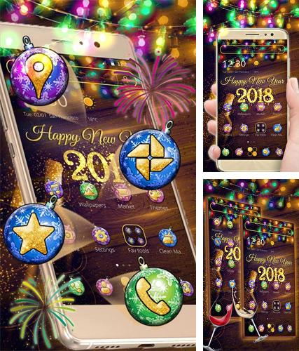 Download live wallpaper New Year 2018 for Android. Get full version of Android apk livewallpaper New Year 2018 for tablet and phone.