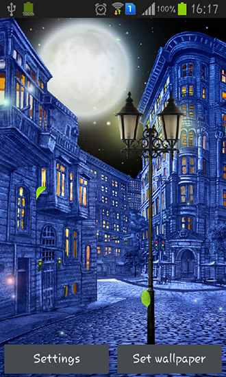 Night city by  Blackbird wallpapers - бесплатно скачать живые обои на Андроид телефон или планшет.