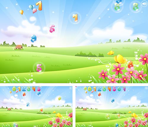 Télécharger le fond d'écran animé gratuit Bulles avec les nombres pour enfants  . Obtenir la version complète app apk Android Number bubbles for kids pour tablette et téléphone.