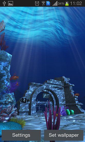 Ocean by Linpus technologies für Android spielen. Live Wallpaper Ozean kostenloser Download.