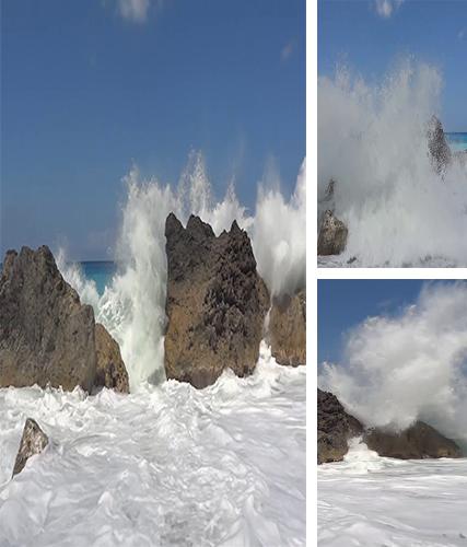 Ocean waves by mathias stavrou - бесплатно скачать живые обои на Андроид телефон или планшет.