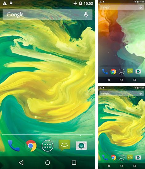 En plus du fond d'écran Feux de l'enfer pour téléphones et tablettes Android, vous pouvez aussi télécharger gratuitement Couleur à l'huile, Oil paint.