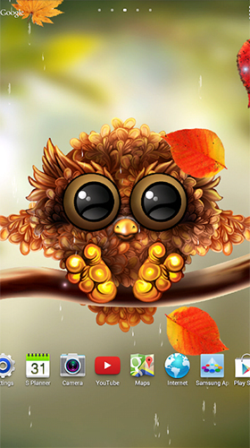Screenshots of the Owl by Live Wallpapers 3D for Android tablet, phone.
