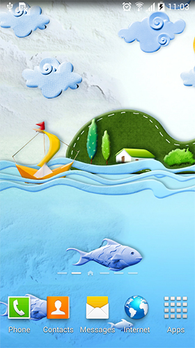 Paper world by Live Wallpapers 3D