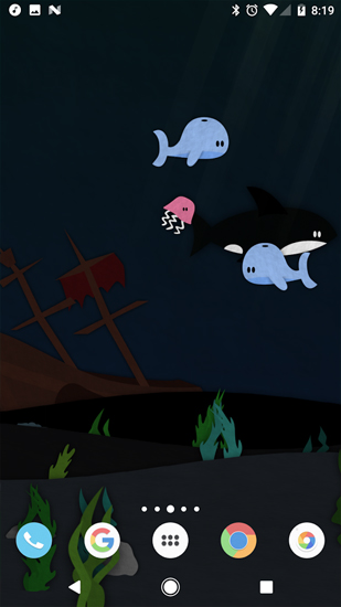 Screenshots of the Papersea for Android tablet, phone.