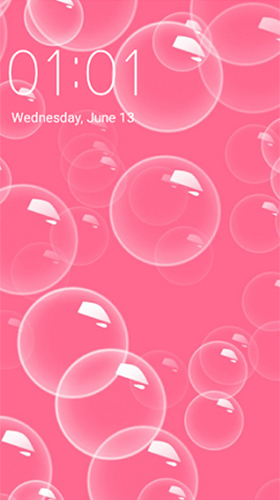 Écrans de Pink by Niceforapps pour tablette et téléphone Android.